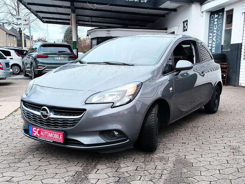 Karbon silber Gebraucht 2016 Opel Corsa drive Kleinwagen | 6.395 € (Fairer Preis) - Bild 1/4