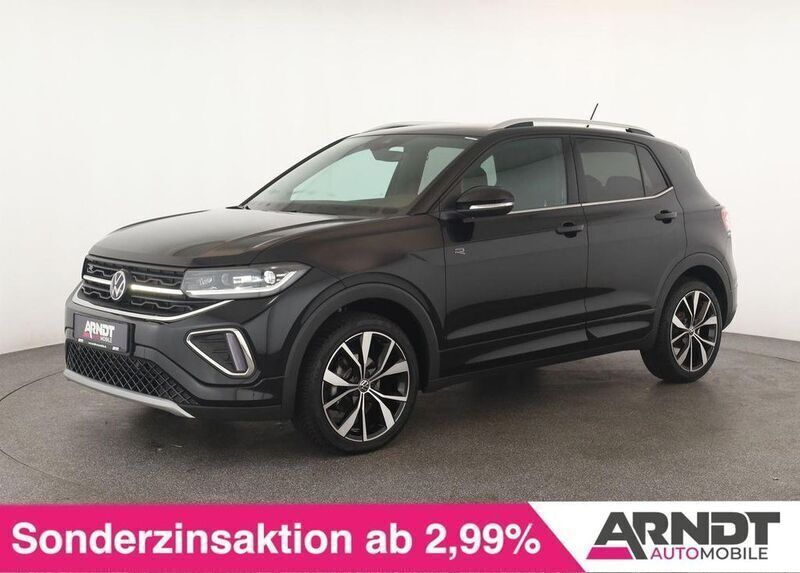 Deep black perleffekt Gebraucht 2024 VW T-Cross R-line SUV | 26.284 € (Etwas zu teuer) - Bild 1/4