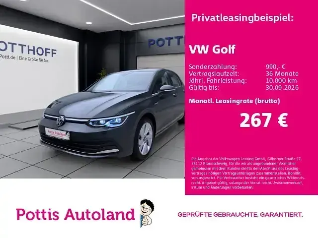 Gebraucht VW Golf VII Style 150 PS (110 kW) 2021 Kleinwagen