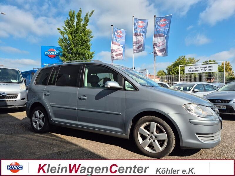 Silber Gebraucht 2008 VW Touran United Van / Kleinbus | 3.990 € (Fairer Preis) - Bild 1/4