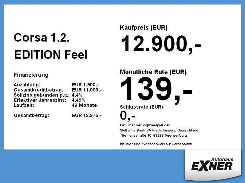 Jade weiß Gebraucht 2022 Opel Corsa Edition | 12.900 € (Guter Preis) - Bild 1/1