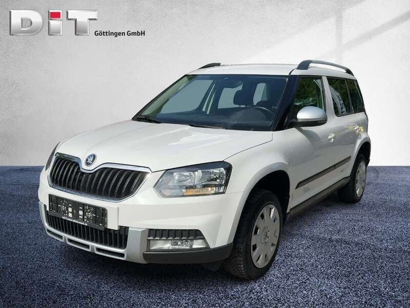 Candyweiss Gebraucht 2015 Skoda Yeti Ambition SUV | 9.990 € (Guter Preis) - Bild 1/4