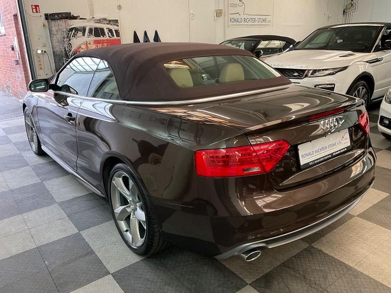 Gebraucht Audi A5 Cabriolet S-Line 204 PS (150 kW) 2014 Braun Cabrio