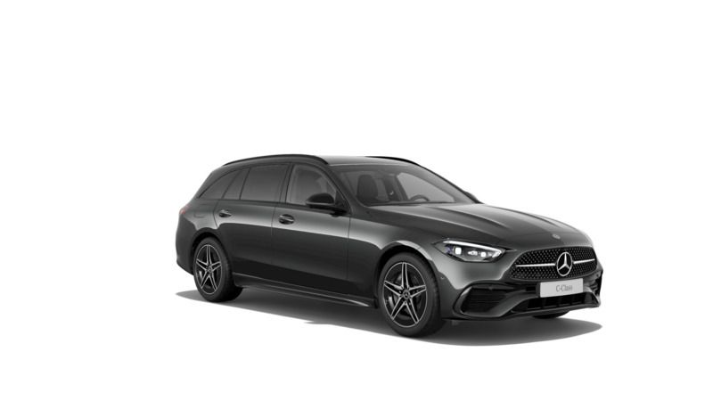 Graphitgrau Neu 2024 Mercedes C300e Kombi | 79.129 € - Bild 1/4