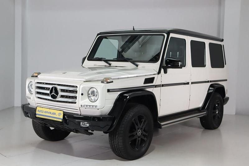 Gebraucht Mercedes G350 211 PS (155 kW) 2015 Designo mysticweiss 2 bright SUV