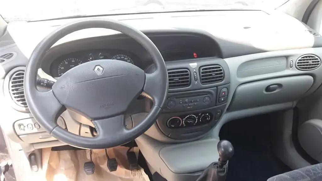 Gebraucht Renault Scénic Expression 107 PS (78 kW) 2001 Blau Van / Kleinbus