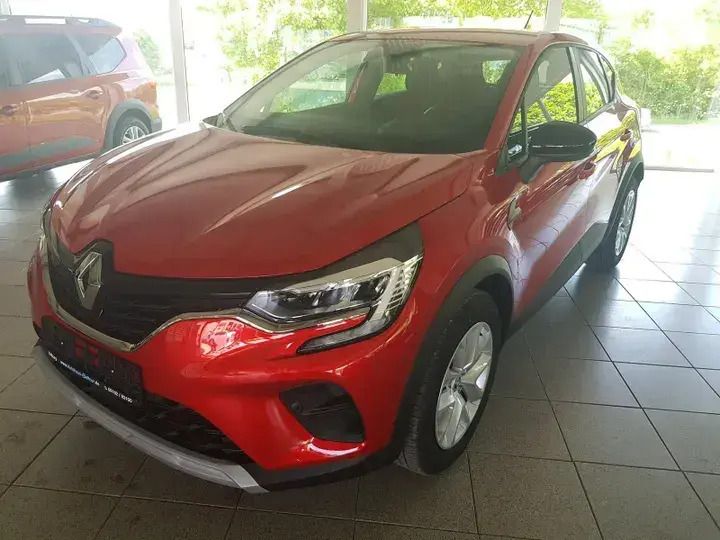 Ironblau metallic, black pearlschwarz metallic (blau) Gebraucht 2022 Renault Captur R.S. SUV | 22.495 € (Fairer Preis) - Bild 1/1