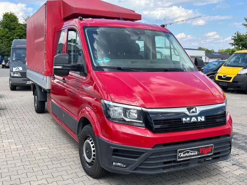 Rot Gebraucht 2018 MAN TGE Van | 18.090 € - Bild 1/4