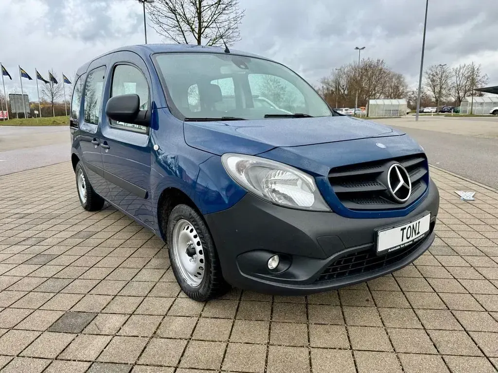 Gebraucht Mercedes Citan 108 75 PS (55 kW) 2014 Blau Van / Kleinbus