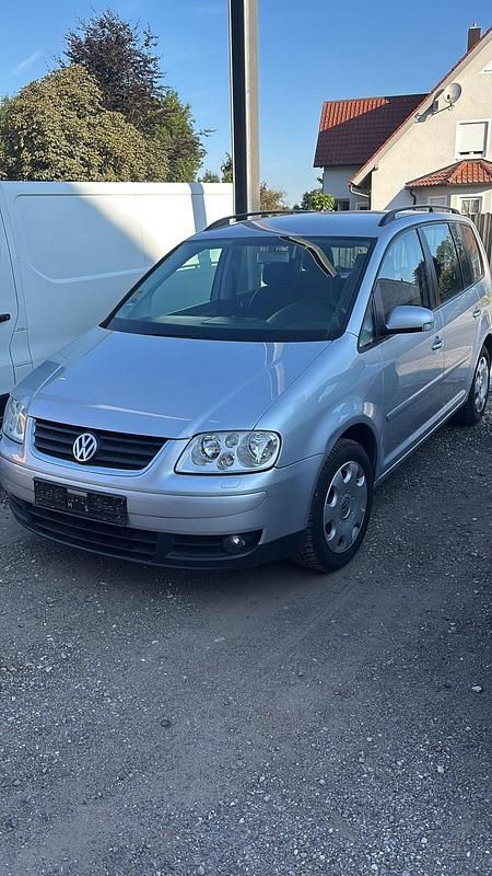 Silber Gebraucht 2005 VW Touran Van / Kleinbus | 850 € (Superpreis) - Bild 1/4