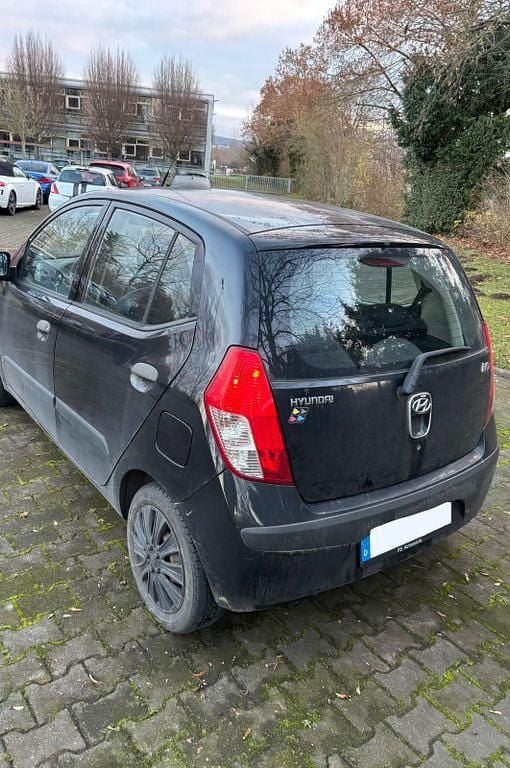 Schwarz Gebraucht 2009 Hyundai i10 Kleinwagen | 1.250 € (Superpreis) - Bild 1/4