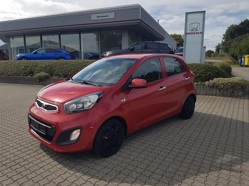 Rot Gebraucht 2011 Kia Picanto Edition 7 Kleinwagen | 5.790 € - Bild 1/4