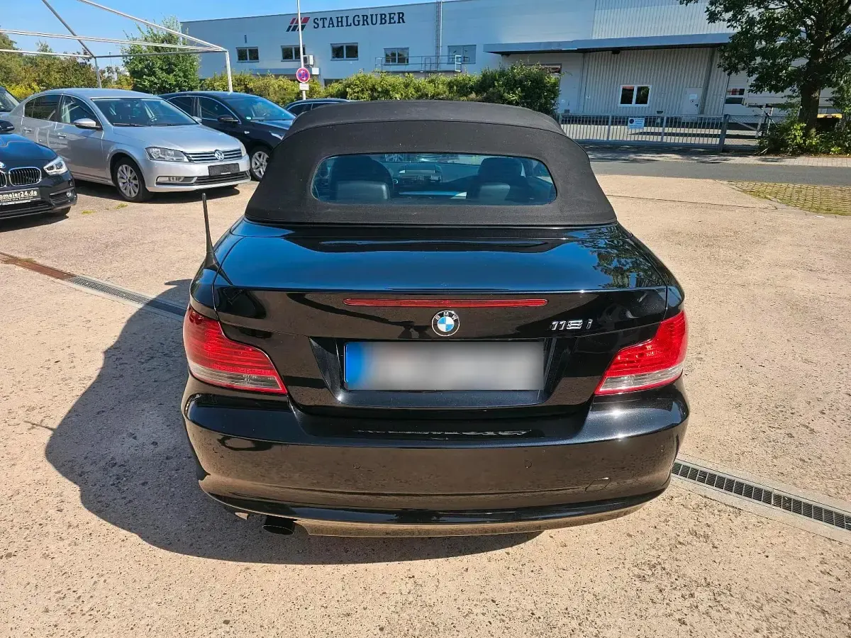 Gebraucht BMW 116 143 PS (105 kW) 2008 Schwarz Kleinwagen