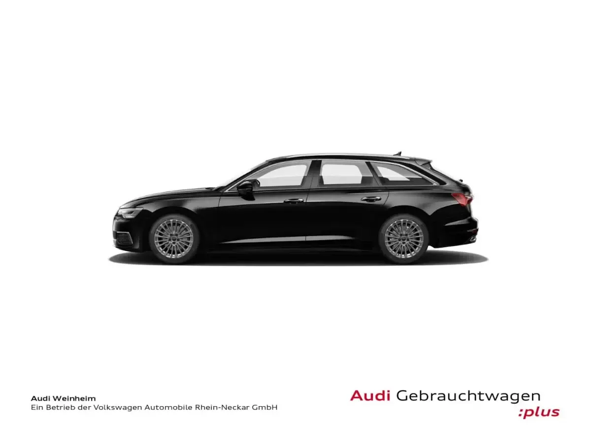 Gebraucht Audi A6 Design 204 PS (150 kW) 2022 Mythosschwarz metallic Kombi