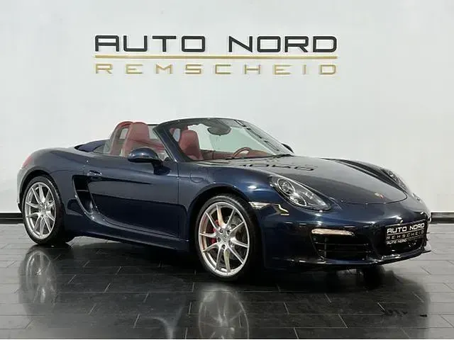 Brugt Porsche Boxster S 315 HK (231 kW) 2012 Blå Cabriolet