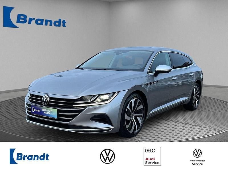 Pyritsilber metallic (metallic) Gebraucht 2021 VW Arteon Elegance Kombi | 26.990 € (Superpreis) - Bild 1/3