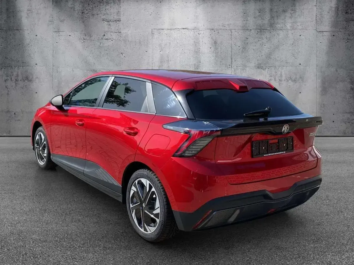 Nowe MG MG4 EV Comfort 150 kW (204 KM) 2025 Czerwony Hatchback