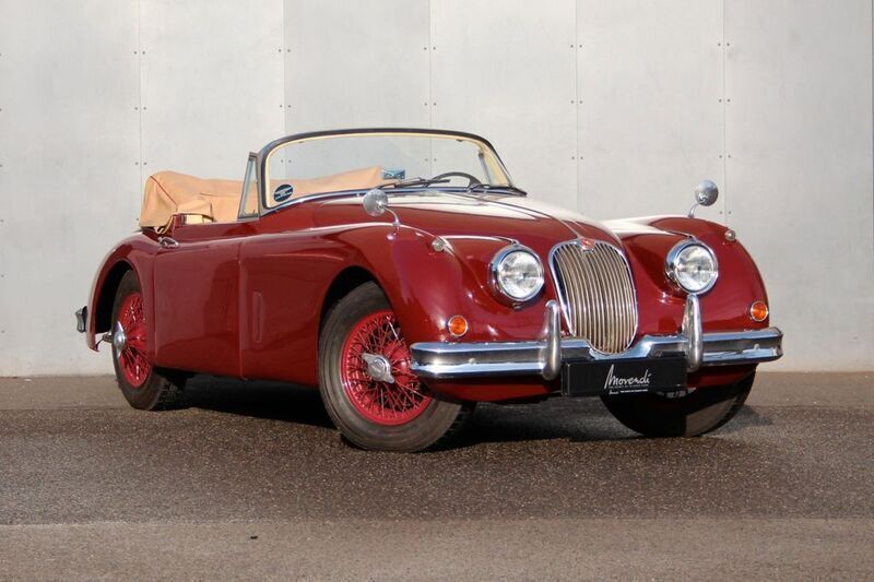 Rot Gebraucht 1958 Jaguar XK Cabrio | 79.900 € - Bild 1/4
