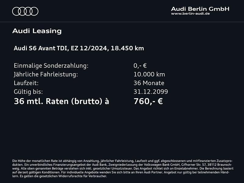 Gebraucht Audi S6 Basis 344 PS (253 kW) 2024 Daytonagrau perleffekt Kombi
