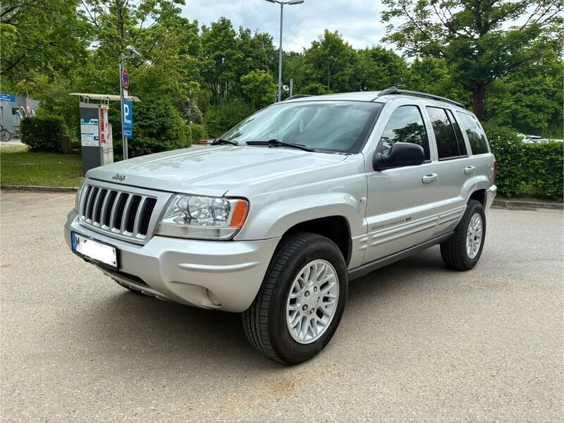 Silber Gebraucht 2003 Jeep Grand Cherokee Limited SUV | 14.999 € (Teuer) - Bild 1/4