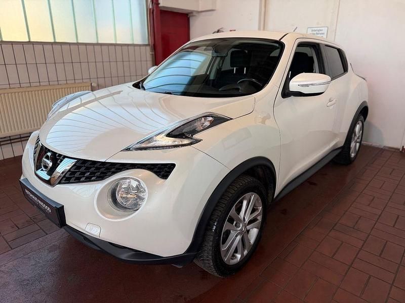 Gebraucht Nissan Juke Acenta 117 PS (86 kW) 2015 Weiß SUV