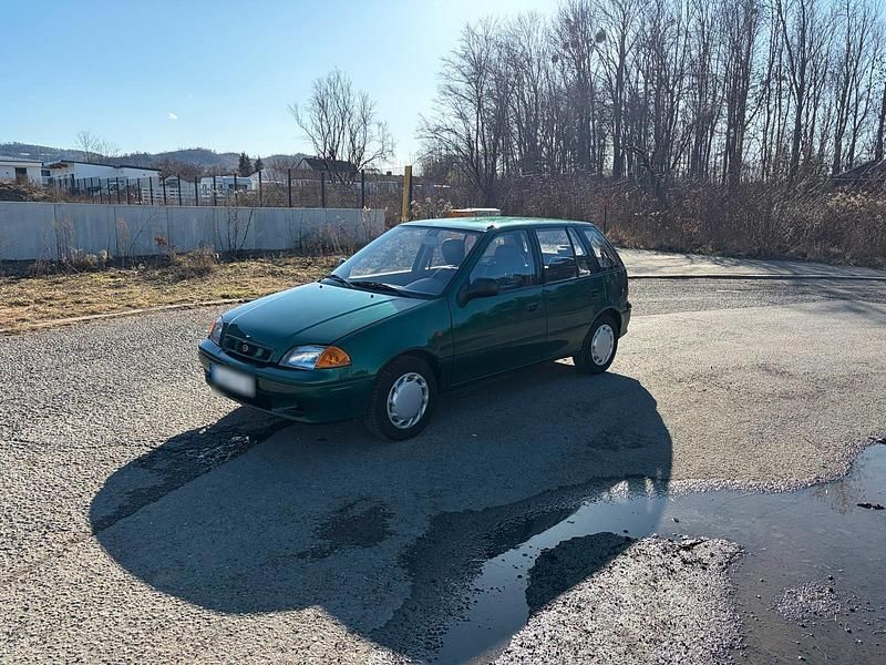 Gebraucht Subaru Justy 86 PS (63 kW) 1999 Grün Kleinwagen