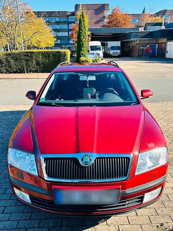 Gebraucht Skoda Octavia 102 PS (75 kW) 2008 Rot Kombi