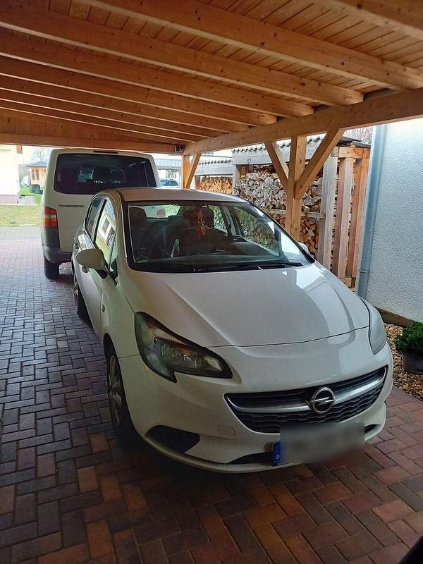 Weiß Gebraucht 2016 Opel Corsa Edition Kleinwagen | 4.900 € (Guter Preis) - Bild 1/4