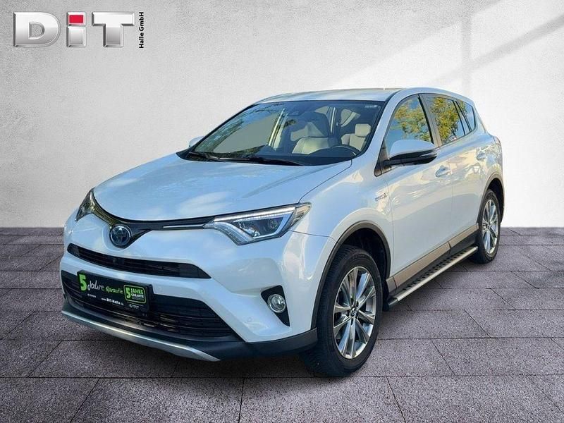 Novaweiß perleffekt Gebraucht 2016 Toyota RAV4 Hybrid Executive SUV | 17.490 € (Superpreis) - Bild 1/4