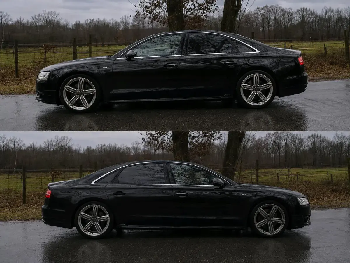 Gebraucht Audi A8 428 PS (314 kW) 2015 Schwarz Limousine