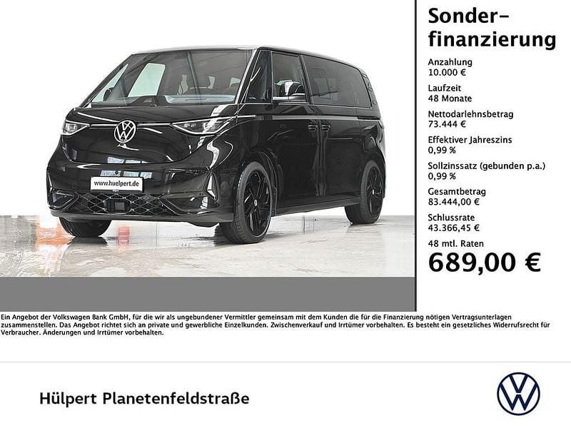 Neu VW ID. Buzz GTX 250 kW (340 PS) 2026 Schwarz Van / Kleinbus