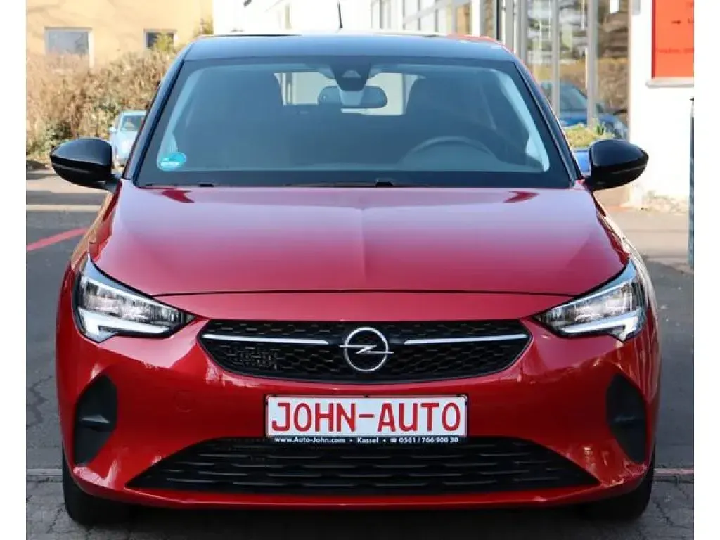 Używany Opel Corsa Edition 101 KM (74 kW) 2021 Czerwony Hatchback