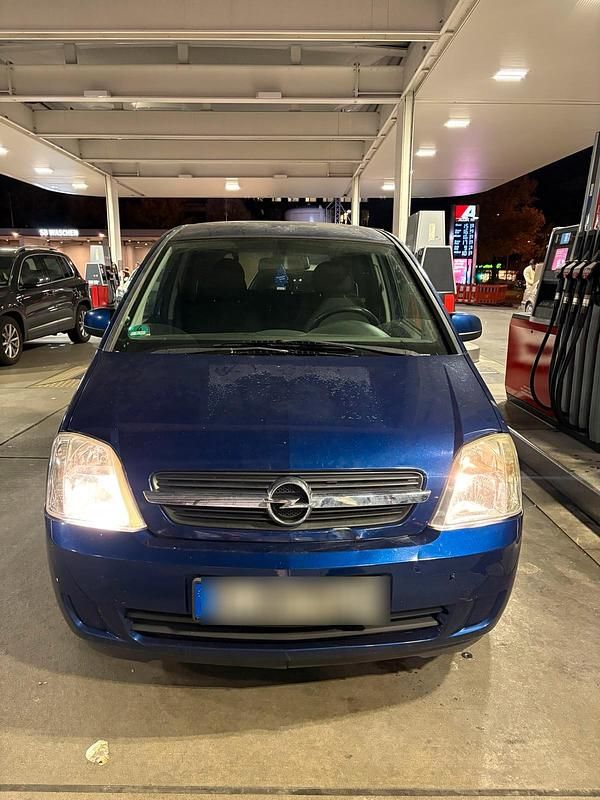 Blau Gebraucht 2005 Opel Meriva Van / Kleinbus | 550 € (Guter Preis) - Bild 1/4