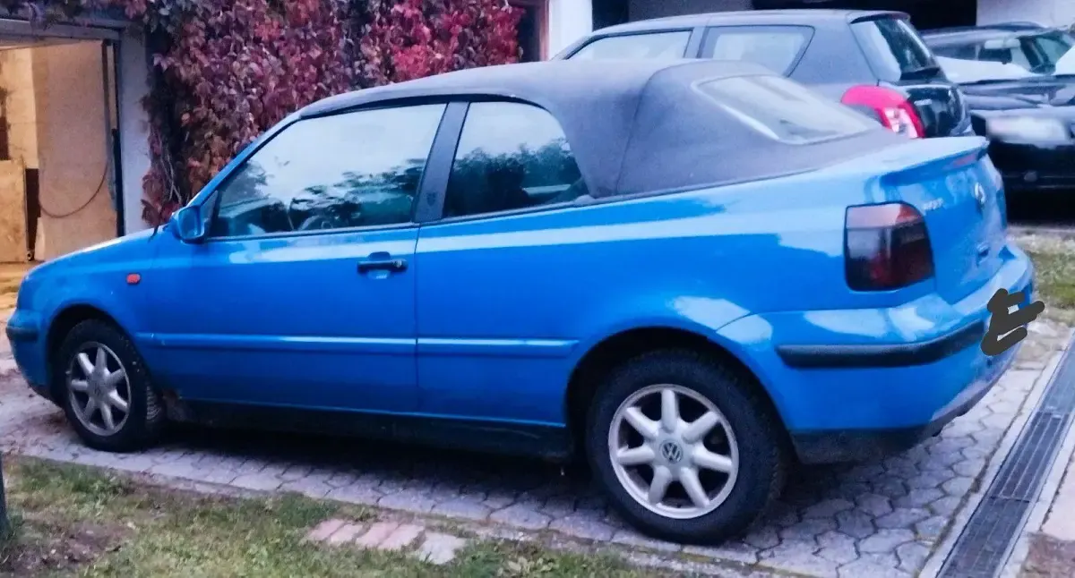 Gebraucht VW Golf Classicline 101 PS (74 kW) 1999 Blau Cabrio