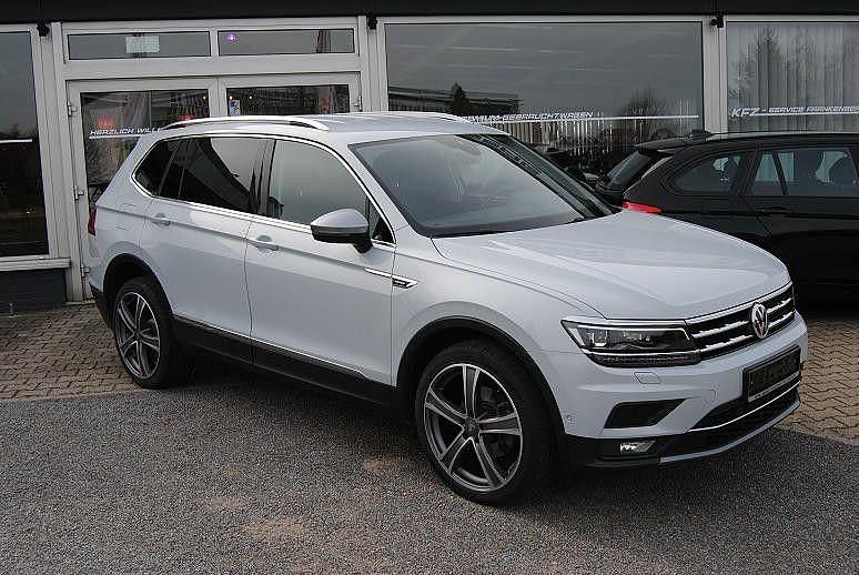 Gebraucht VW Tiguan Allspace 150 PS (110 kW) 2018 Weiß SUV