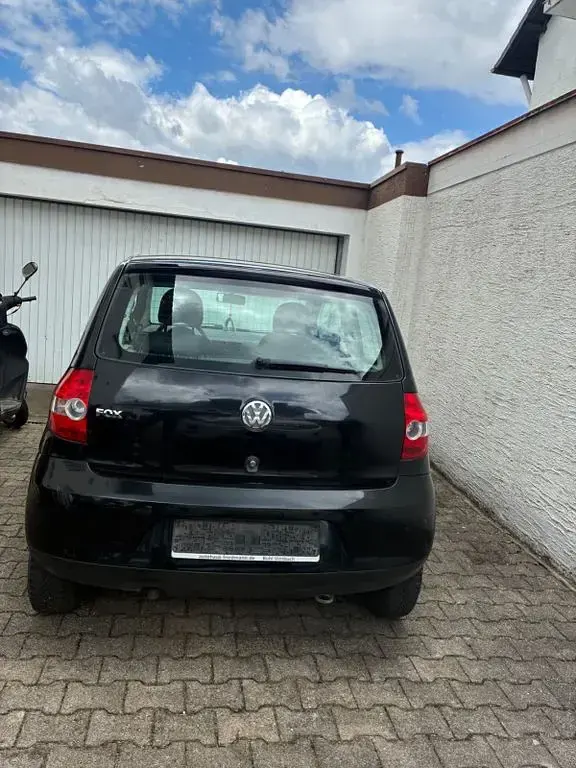 Usata VW Fox 54 CV (39 kW) 2007 Nero Utilitaria