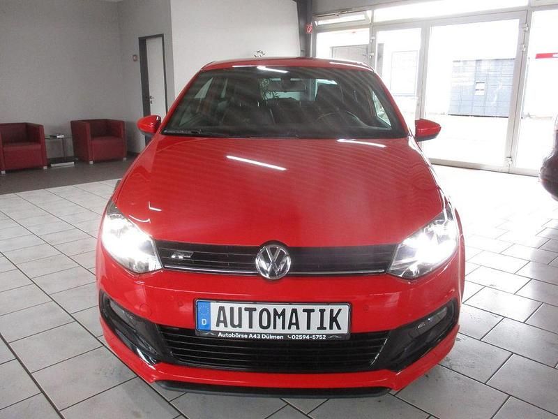Gebraucht VW Polo Highline 90 PS (66 kW) 2017 Rot Kleinwagen