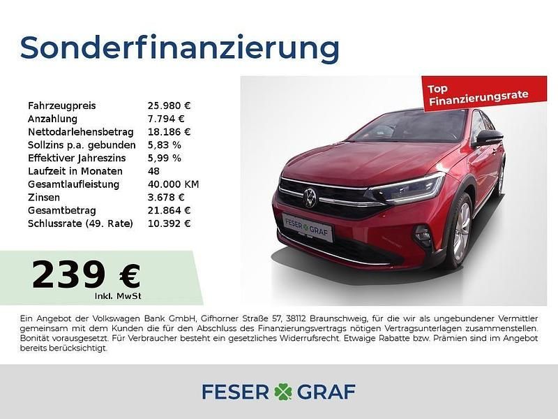Kings red metallic Gebraucht 2024 VW Taigo Move SUV | 25.880 € (Guter Preis) - Bild 1/4