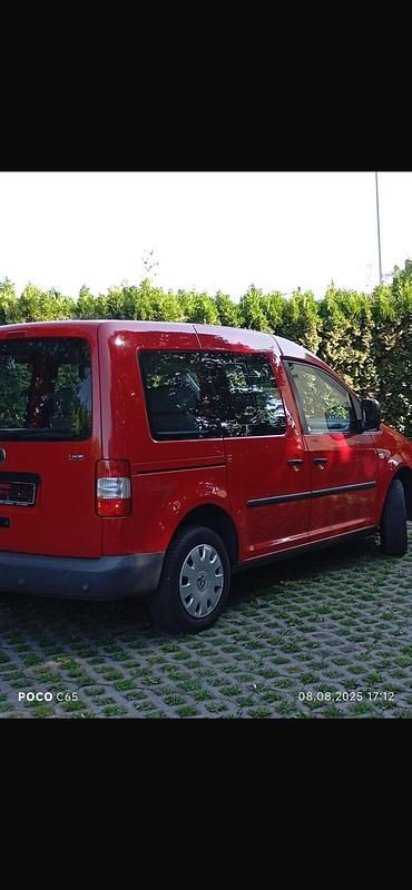 Gebraucht VW Caddy Life 95 PS (69 kW) 2009 Rot Van / Kleinbus