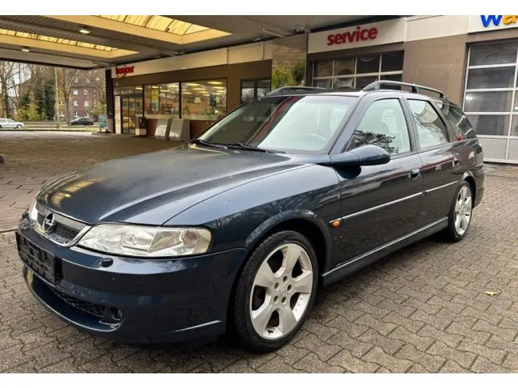 Gebraucht Opel Vectra Sport 125 PS (91 kW) 2001 Dunkel mauritiusblau metallik Kombi