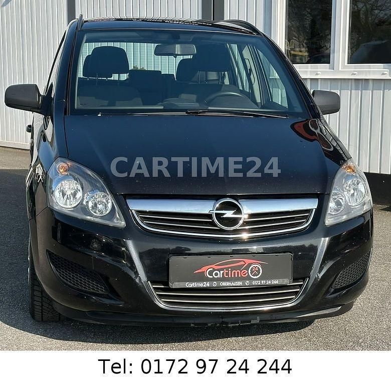 Saphirschwarz mineraleffekt Gebraucht 2011 Opel Zafira Selection Van / Kleinbus | 4.599 € (Fairer Preis) - Bild 1/4