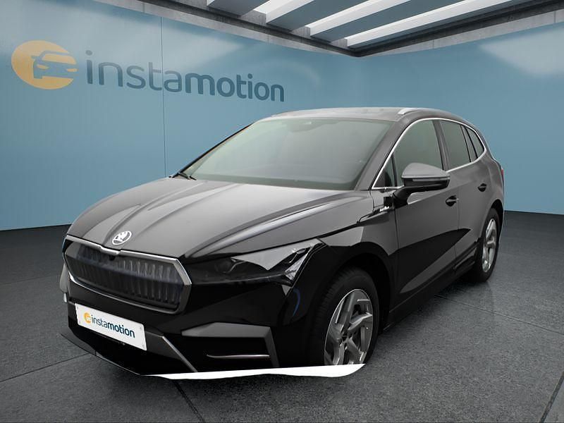 Schwarz Gebraucht 2025 Skoda Enyaq iV LAURIN & KLEMENT SUV | 51.049 € (Fairer Preis) - Bild 1/4