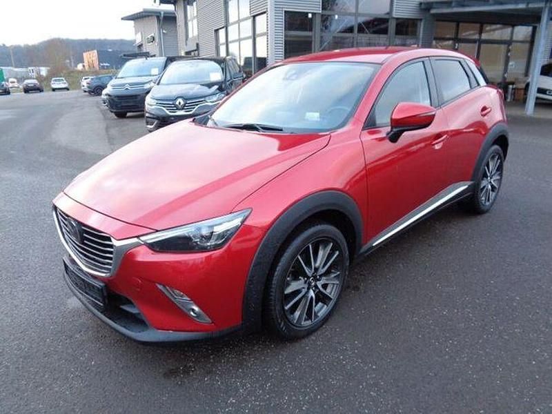 Rot Gebraucht 2016 Mazda CX-3 Sports-Line SUV | 17.999 € (Etwas zu teuer) - Bild 1/4
