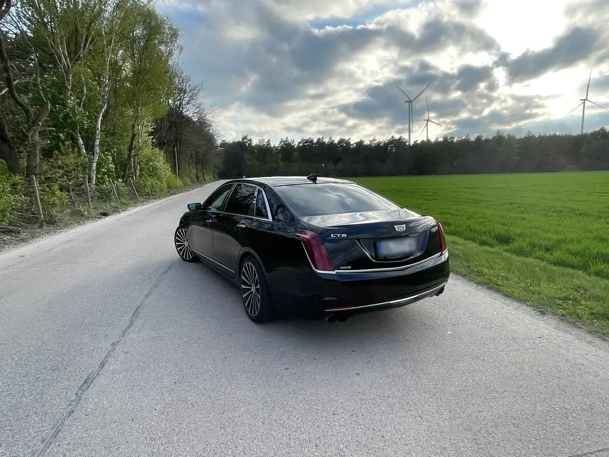 Gebraucht Cadillac CT6 417 PS (306 kW) 2018 Schwarz Limousine