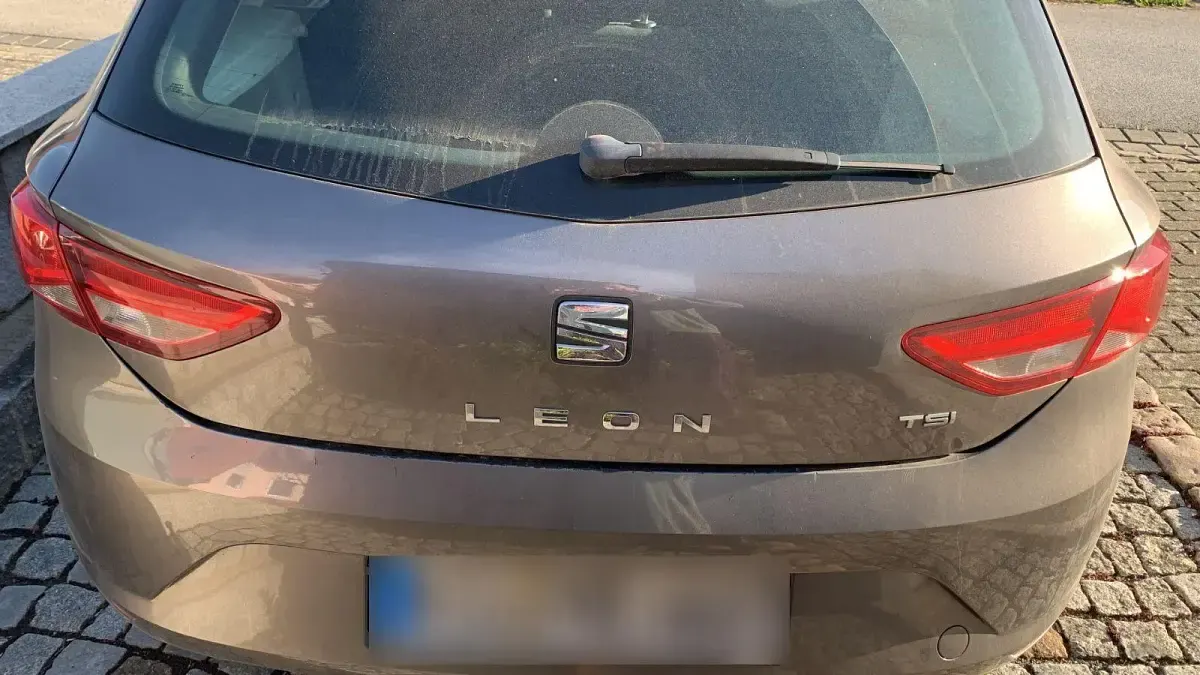Brugt Seat Leon Reference 110 HK (80 kW) 2015 Brun Sedan