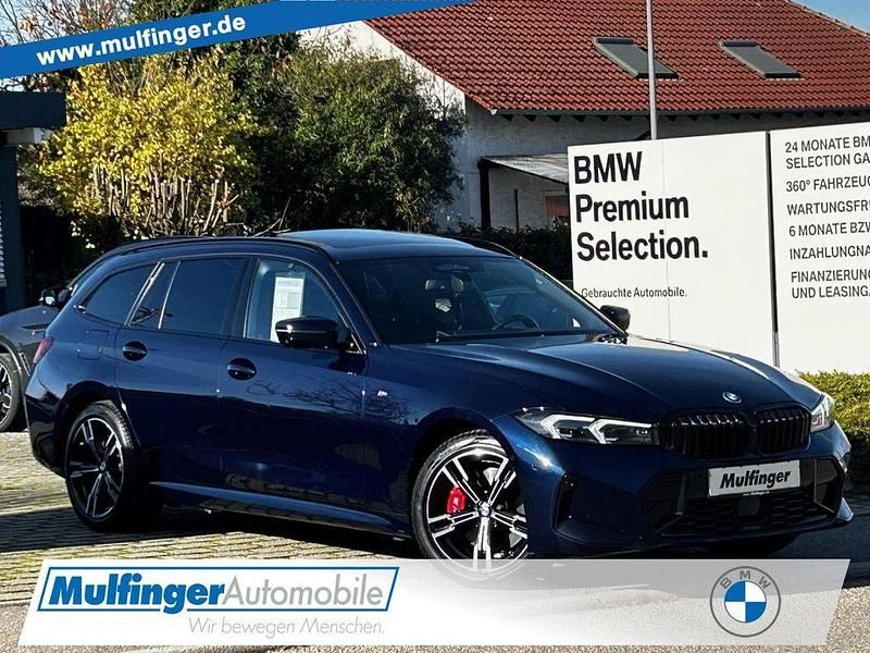 Blau Gebraucht 2024 BMW 330e M Sport Limousine | 48.380 € (Teuer) - Bild 1/4