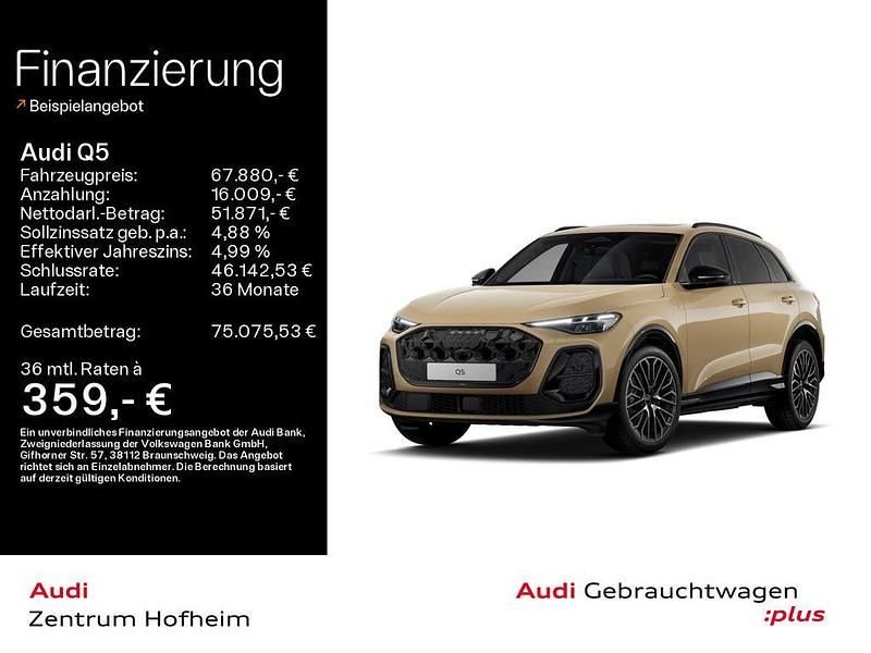 Gebraucht Audi Q5 Edition .1 204 PS (150 kW) 2025 Sakhirgold metallic SUV