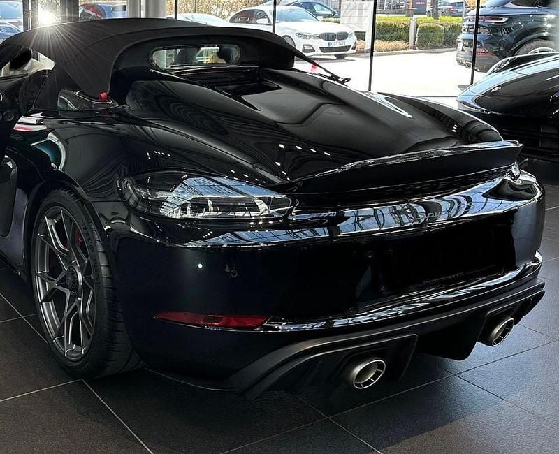 Neu Porsche 718 Spyder 500 PS (367 kW) 2025 Schwarz Cabrio