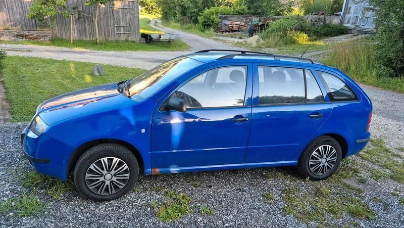 Blau Gebraucht 2002 Skoda Fabia Kleinwagen | 400 € (Superpreis) - Bild 1/4