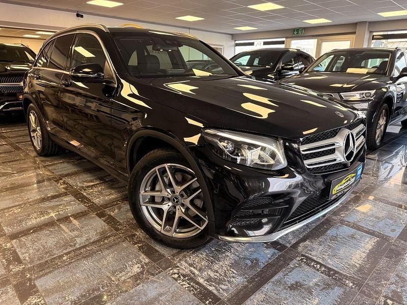 Gebraucht Mercedes GLC250 AMG line 204 PS (150 kW) 2017 Obsidianschwarz SUV